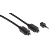 Link2Go TosLink Audio-Glasfaser-Kabel (1 m, Einstiegsklasse, Optisch)