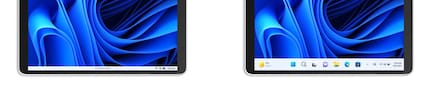 Eingeklappt wird nur Essenzielles angezeigt, ausgeklappt wird dafür alles grösser und einfacher für die Toucheingabe. Bild: Microsoft