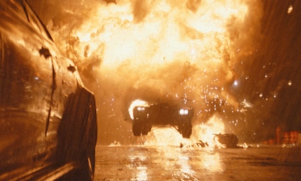 There aren’t a lot of big action scenes. But the few are needed.