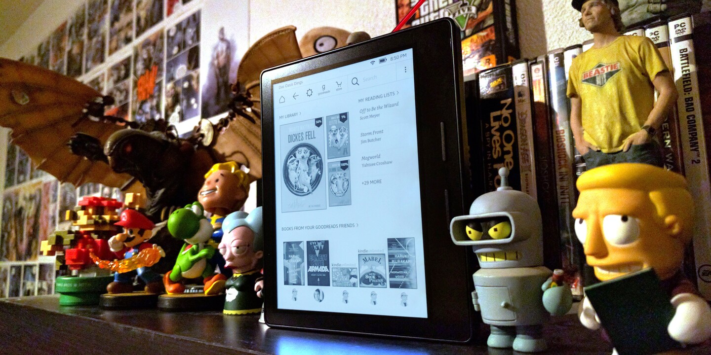 Kindle Oasis put to the test: It's dead fancy, ultra-compact and costs an arm and a leg
