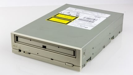 A CD burner from the year 2000. Nowadays, they’re typically thinner, sleeker and cheaper.