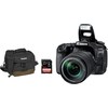 Canon EOS 80D, 18-135mm Premium Kit inkl. 64GB SD-Karte und Tasche