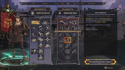 Unsere Skillbäume für die Primär- und Sekundärklasse. - Quelle: PC Games