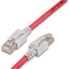 Wirewin Cat.6A LED Patchkabel 20m rot (S/FTP, CAT6a, 0.20 m)