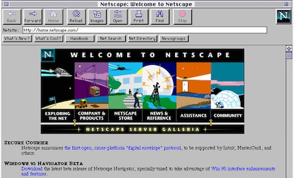 Netscape war mein Tor ins Internet.