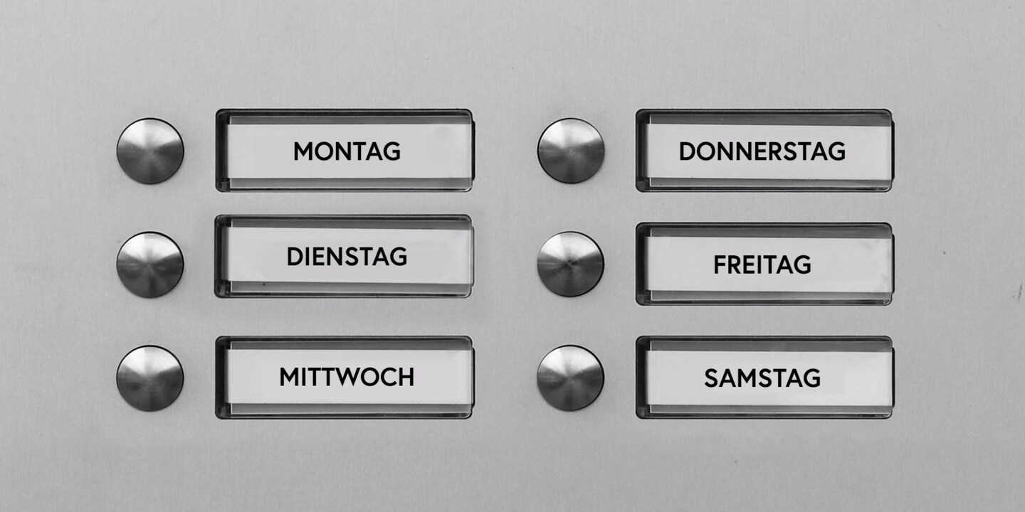 Neu: Wähle deinen bevorzugten Liefertag