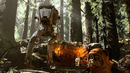You can also steer the AT-ST walker.