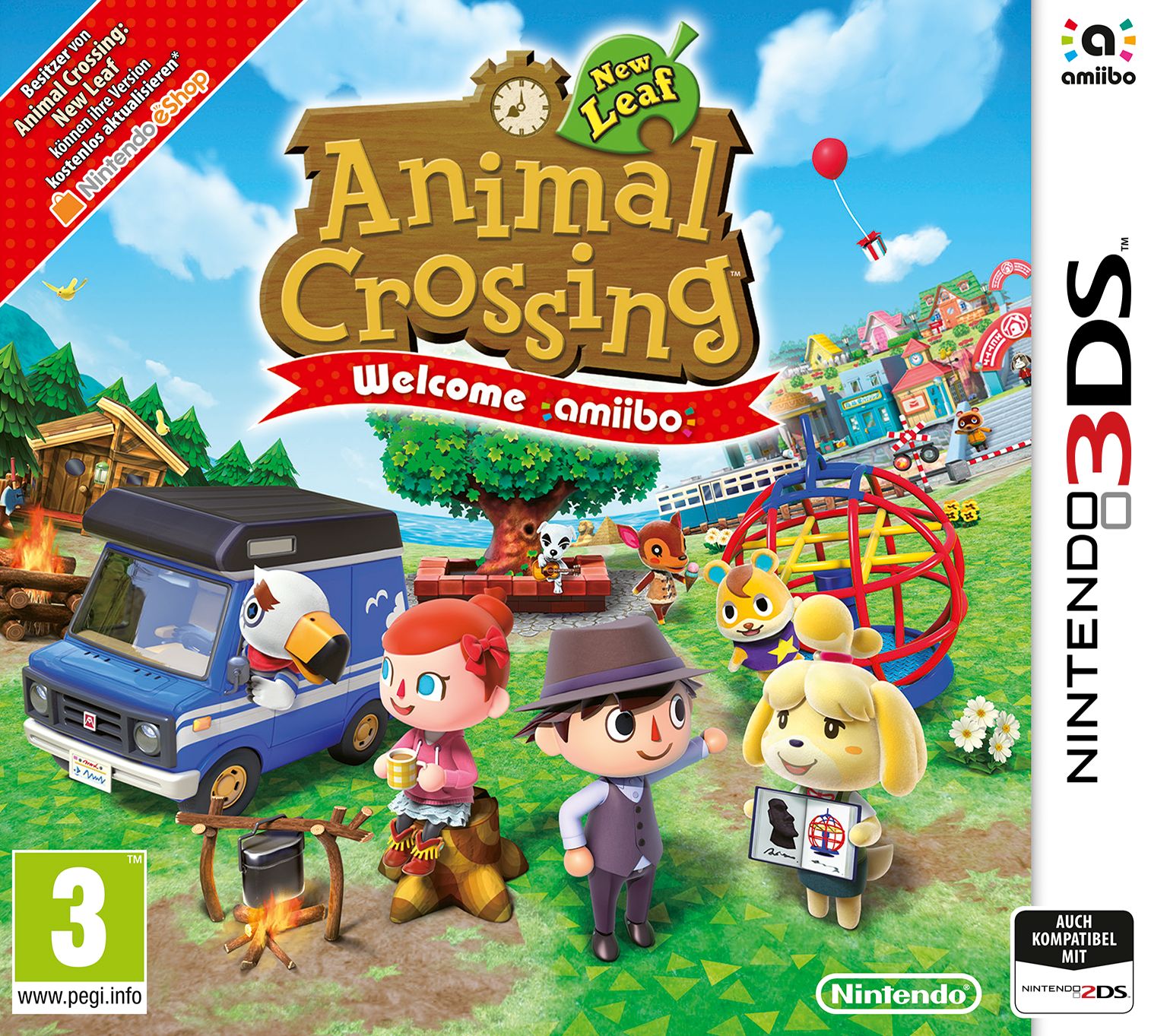 Animal crossing new leaf nintendo 2ds deals