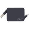 PNY Roll-it Micro-USB Black Charge & Sync Cable