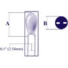 Velleman Condensatore al tantalio 0.10µf 35V