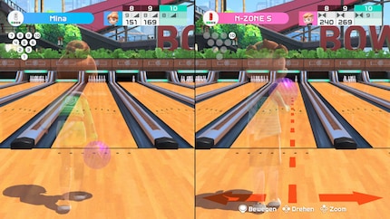 Bowling orientiert sich stark an der klassischen Variante des Vorgängers, bringt aber ein paar kleine Änderungen mit sich.