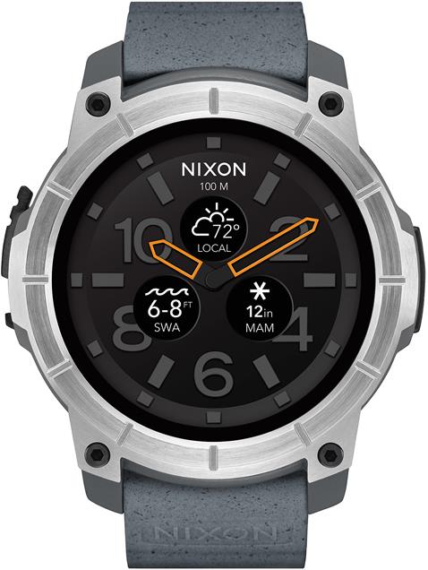 Nixon The Mission 48 mm Stainless steel buy at digitec