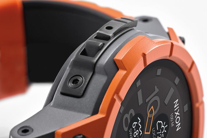 Nixon The Mission Montre num rique Montre analogique Montre