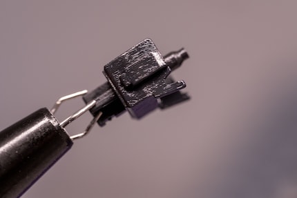So sieht ein von mir per Hand geschmierter Stem aus. Von der Menge Schmiere her ist es vergleichbar mit der Methode im Muttermilchbecher.