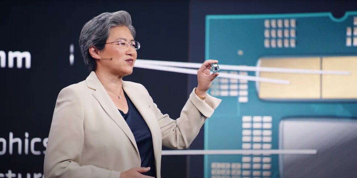 AMD mostra un processore Ryzen 7000 con clock a 5,5 GHz