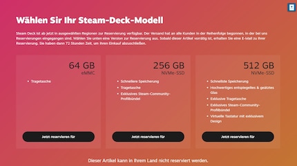 Les utilisateurs suisses de Steam doivent théoriquement encore patienter.