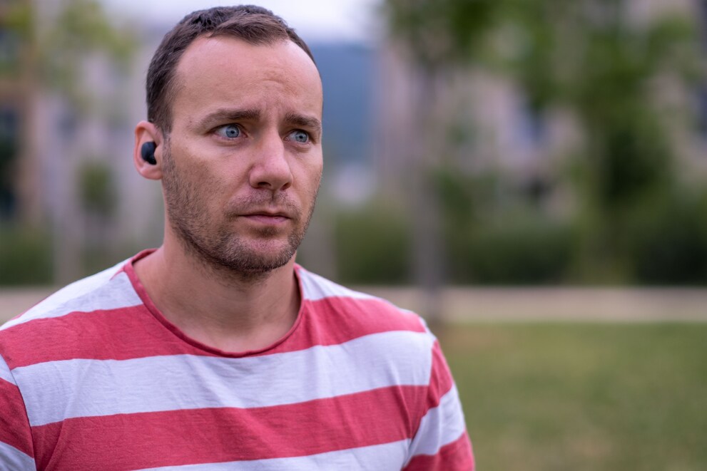 Lass dich nicht von meinem gequälten Blick täuschen: Eigentlich klingen die Linkbuds S ganz gut.
