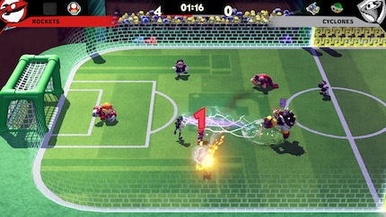 Mit Brechern wie Bowser lohnt es sich schon auch mal, aus der Distanz abzuziehen.
