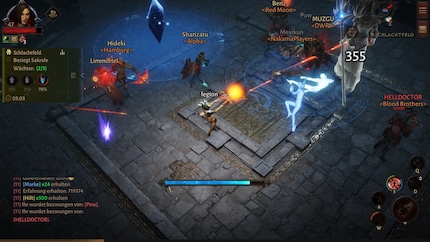 PvP-Schlachtfelder sind ein Novum für die Diablo-Reihe.