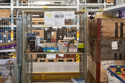 A second life for the products on the donation trollies