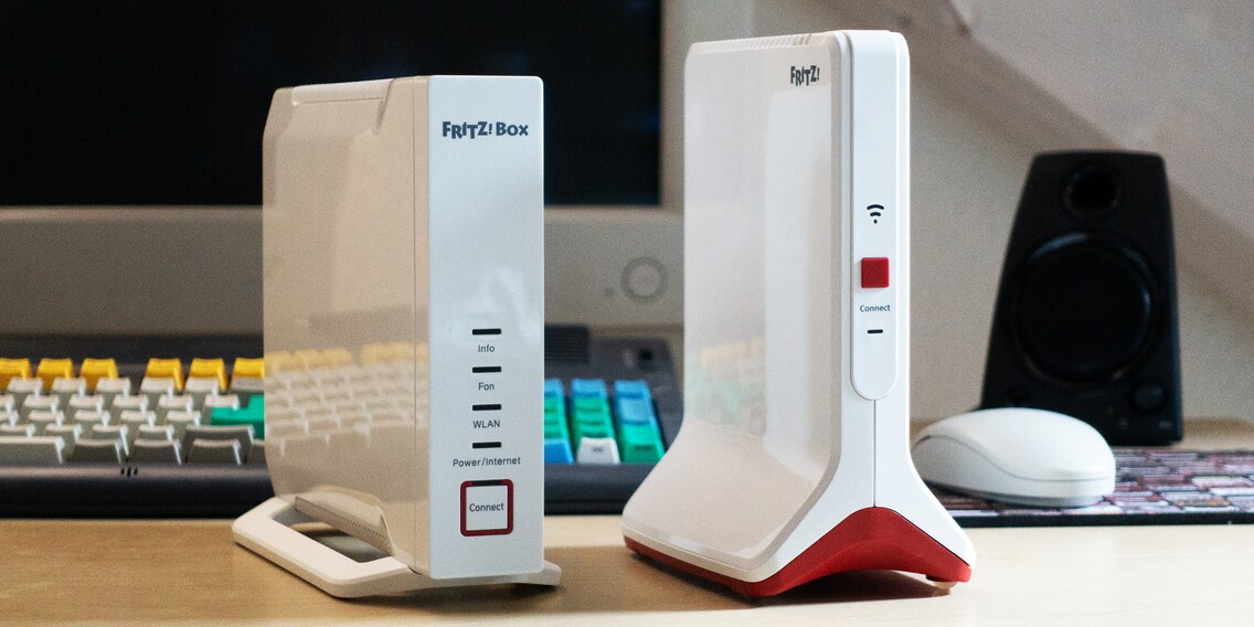 AVM mesh nel WiFi speedtest: Fritz!Box 4060 e Fritz!Repeater 6000