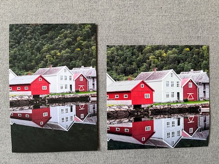 Fotos kann er: Zwei Exemplare aus dem Plastikschlund des Envy Inspire.