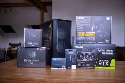A group photo of the components.