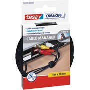 On & Off Cable Manager Set (velcro cable ties, 5000 mm, 2 pcs.)