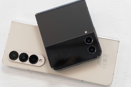 Die kleine und die grosse Schwester der Samsung’schen Falt-Familie.