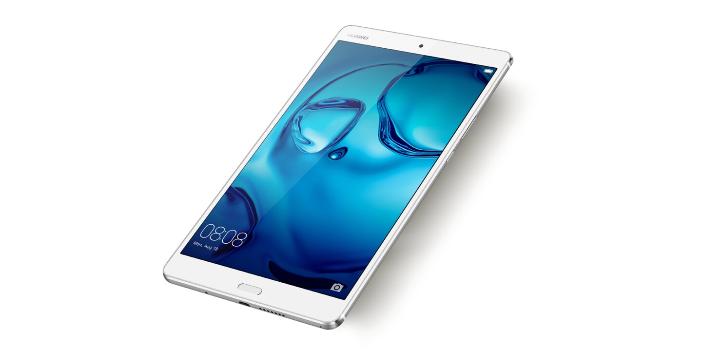 La Huawei MediaPad M3 est petite, légère, jolie et séduit sur toute la ligne.