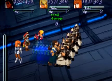 A fight in human form. Pressing certain key sequences triggers so-called deathblows.