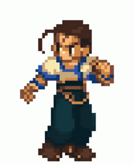 Main character Fei as an animated gif