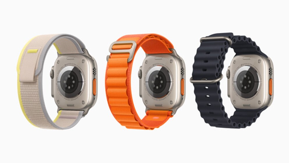 Trail, Alpine und Water: Die Armbänder sind auf die Umgebung abgestimmt.