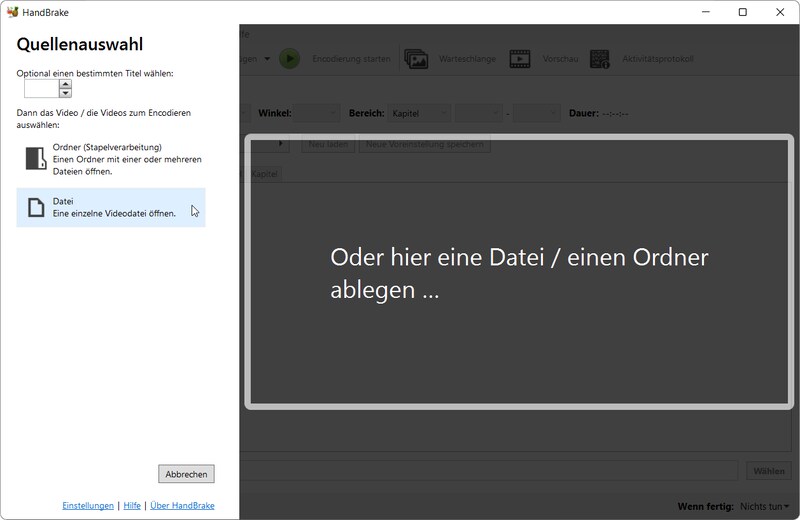 HDR video conversion with HandBrake How it works with CPU or GPU digitec