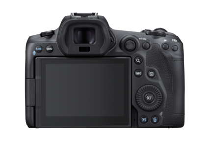 À titre de comparaison : l'arrière du Canon EOS R5
