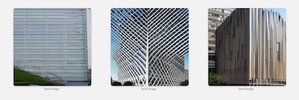 Tre tentativi con «large building with straight geometry».