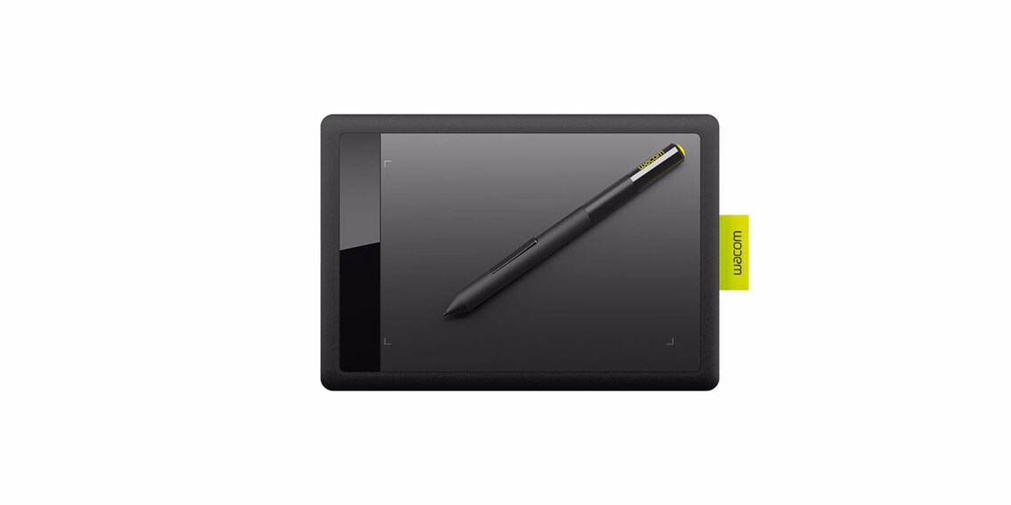 Für die ersten grafischen Gehversuche perfekt: Das Wacom One Small