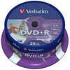 Verbatim DVD+R, 16x, 4.7GB, 25er Spindel, bedruckbar (25 x)