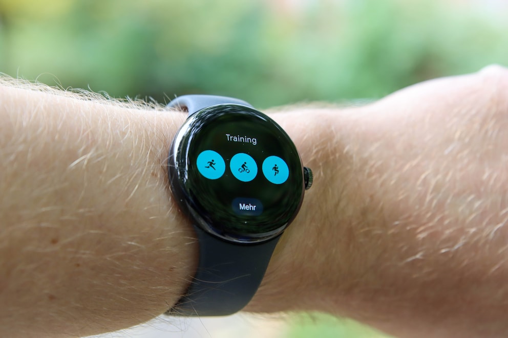 Sport-Tracking über Fitbit mit der Pixel Watch.