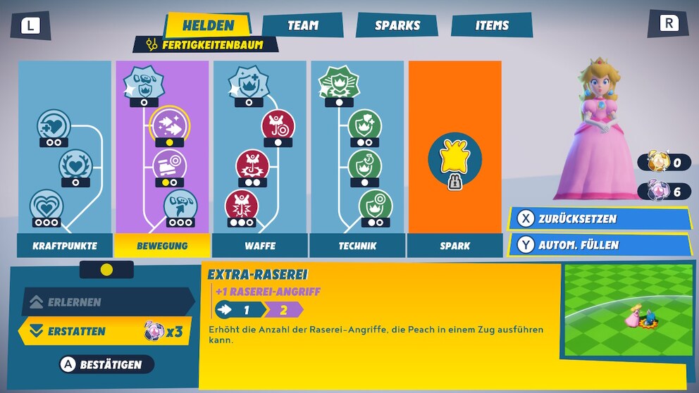 Insider Tip: go for extra Frenzy attacks as early as possible to inflict as much damage as possible on enemies without using weapon attacks.
