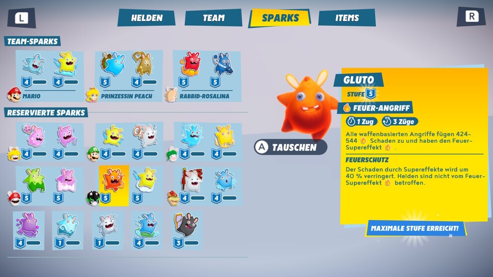 The choice is yours: which heroes you choose for battle and which Sparks you arm them with is completely up to you.