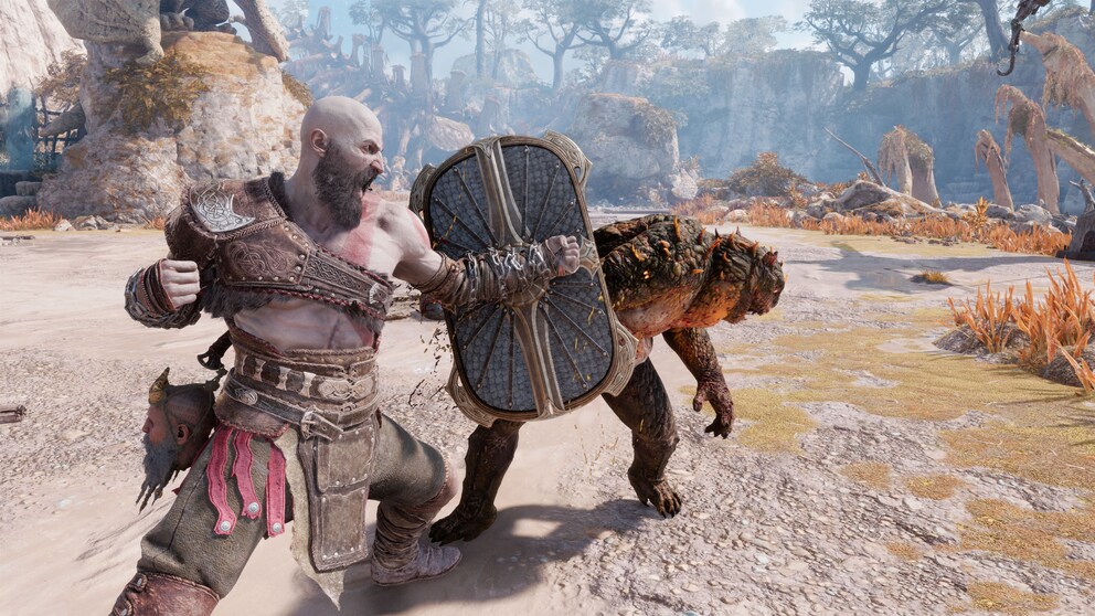 Kratos’ Waffen- und Fähigkeitenauswahl ist noch mal deutlich gewachsen.