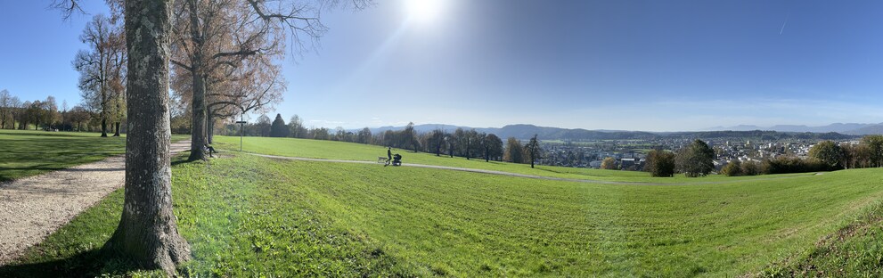 La prise d’un panorama est très compliquée, mais le résultat est bon.