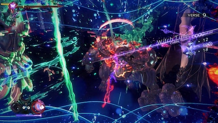 In theory, the game uses visual signals to show me when I need to perform the final blow in an attack combo. In practice, I often don't recognise anything in the chaos.