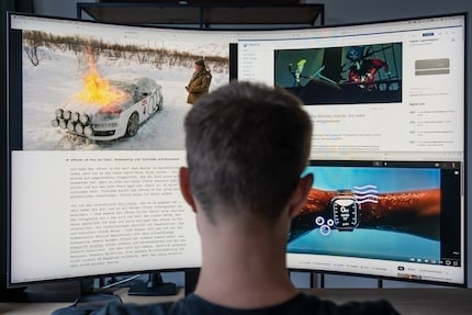 Large screens like this 55-incher from Samsung also consume a lot of energy.
