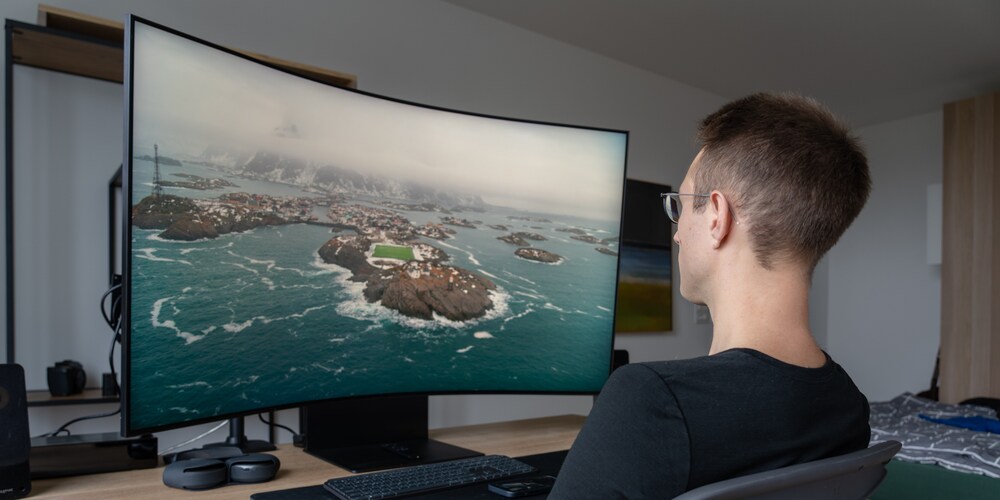 Zu viel für mich: Samsungs Monster-Monitor Odyssey Ark im Test - digitec
