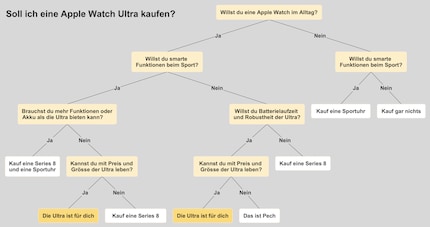 Ein Versuch, die Zielgruppe der Ultra einzugrenzen. Zum Vergrössern anklicken.