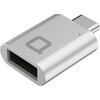 nonda USB Type-C zu USB 3.0 Type-A Mini Adapter silver (USB-A, 8 cm)