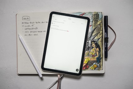 Il tablet funziona come sostituto della mia agenda, ma richiede una notevole quantità di energia.