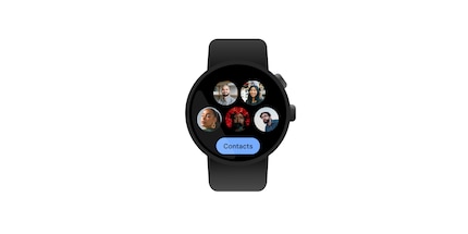 Die Favoriten unter deinen Kontakten schnell über Wear OS erreichen.